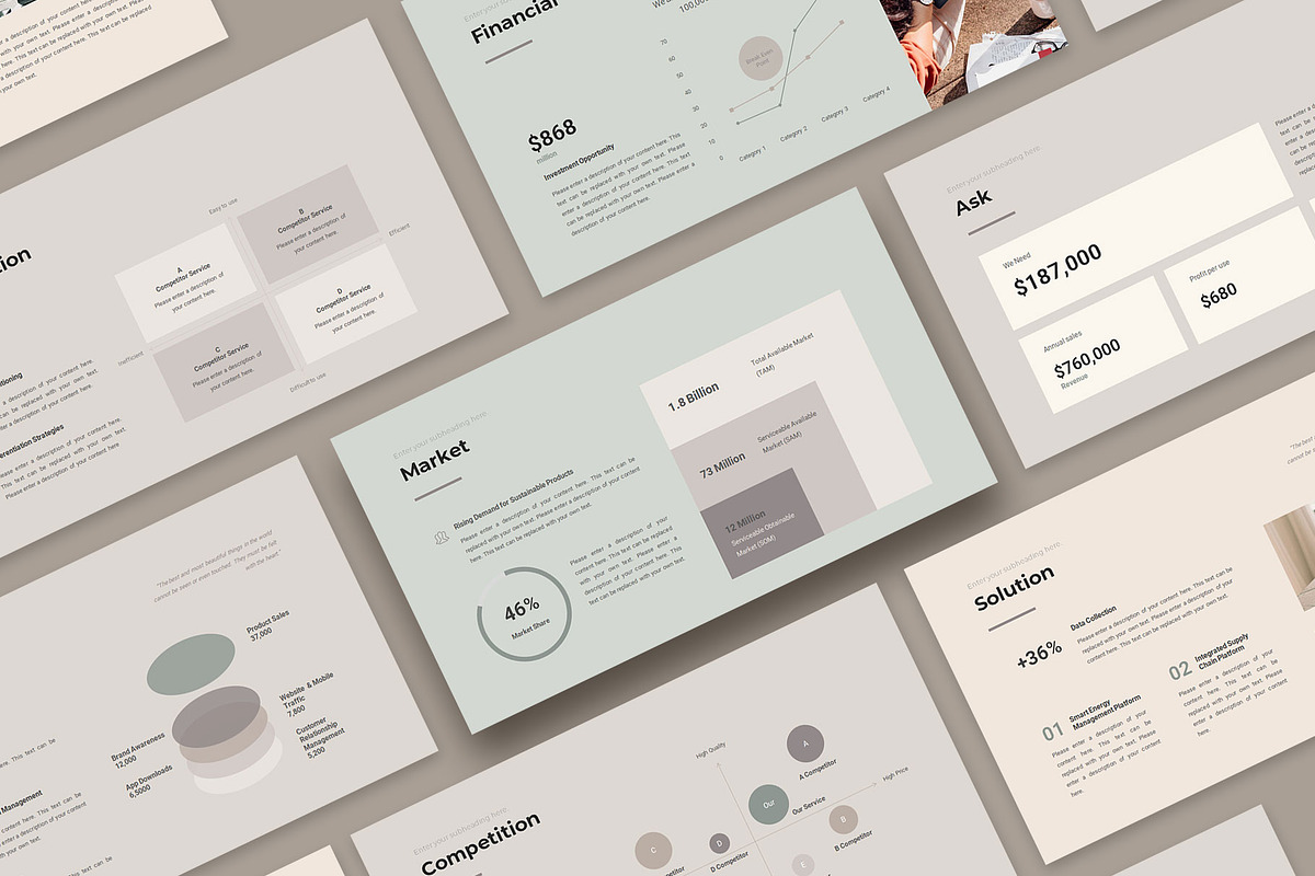Elevator Pitch Presentation Template, a Presentation Template by CreativityForest (Photo 2 of 7)