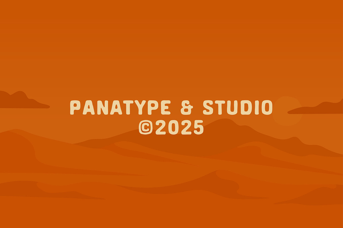 Dustico – A Bold Desert Typeface, a Handwritten Font by Panatype™ Studio (Photo 8 of 8)