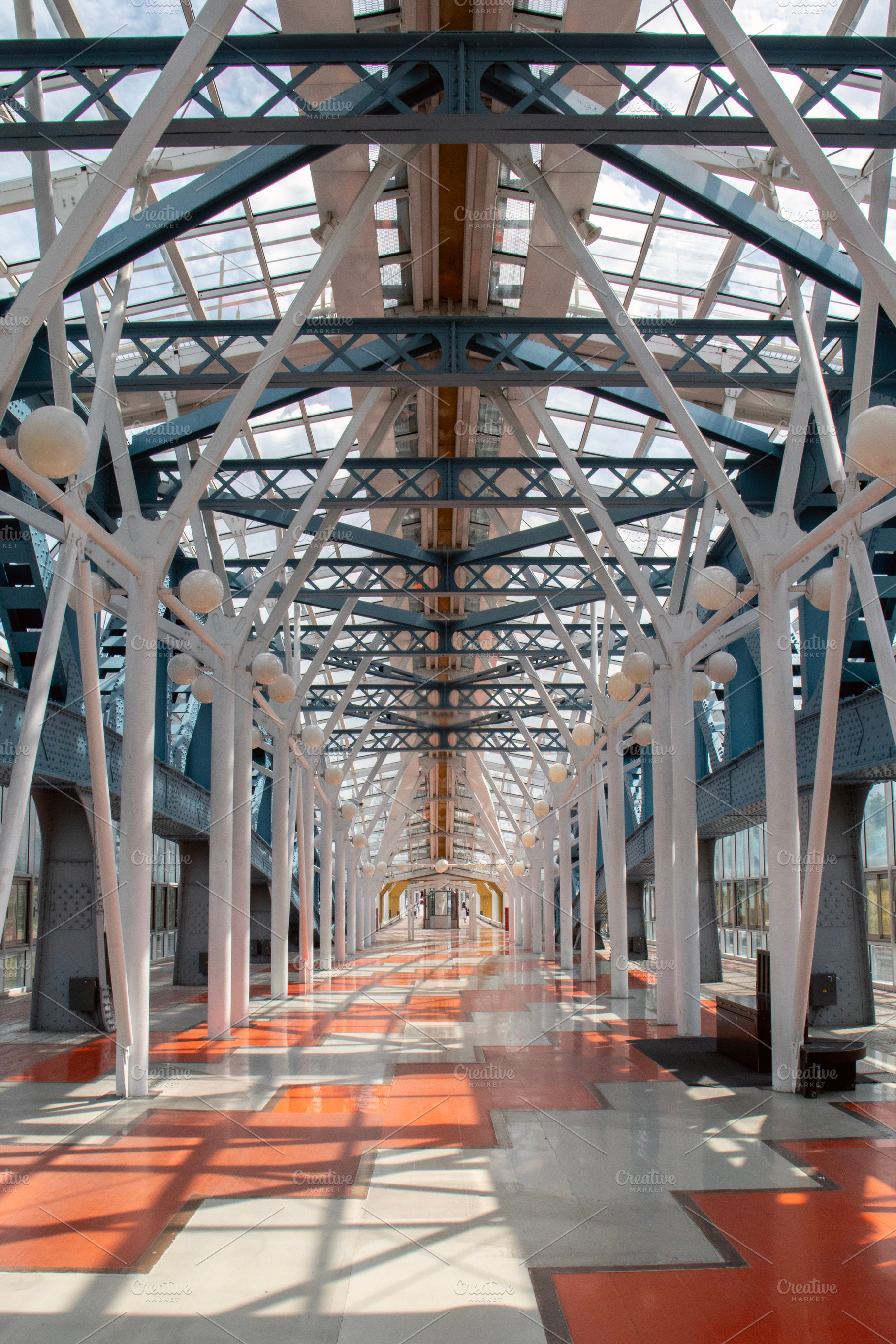 Bohdan Khmelnitsky Bridge in Moscow, a Technology Photo by Schreibikus