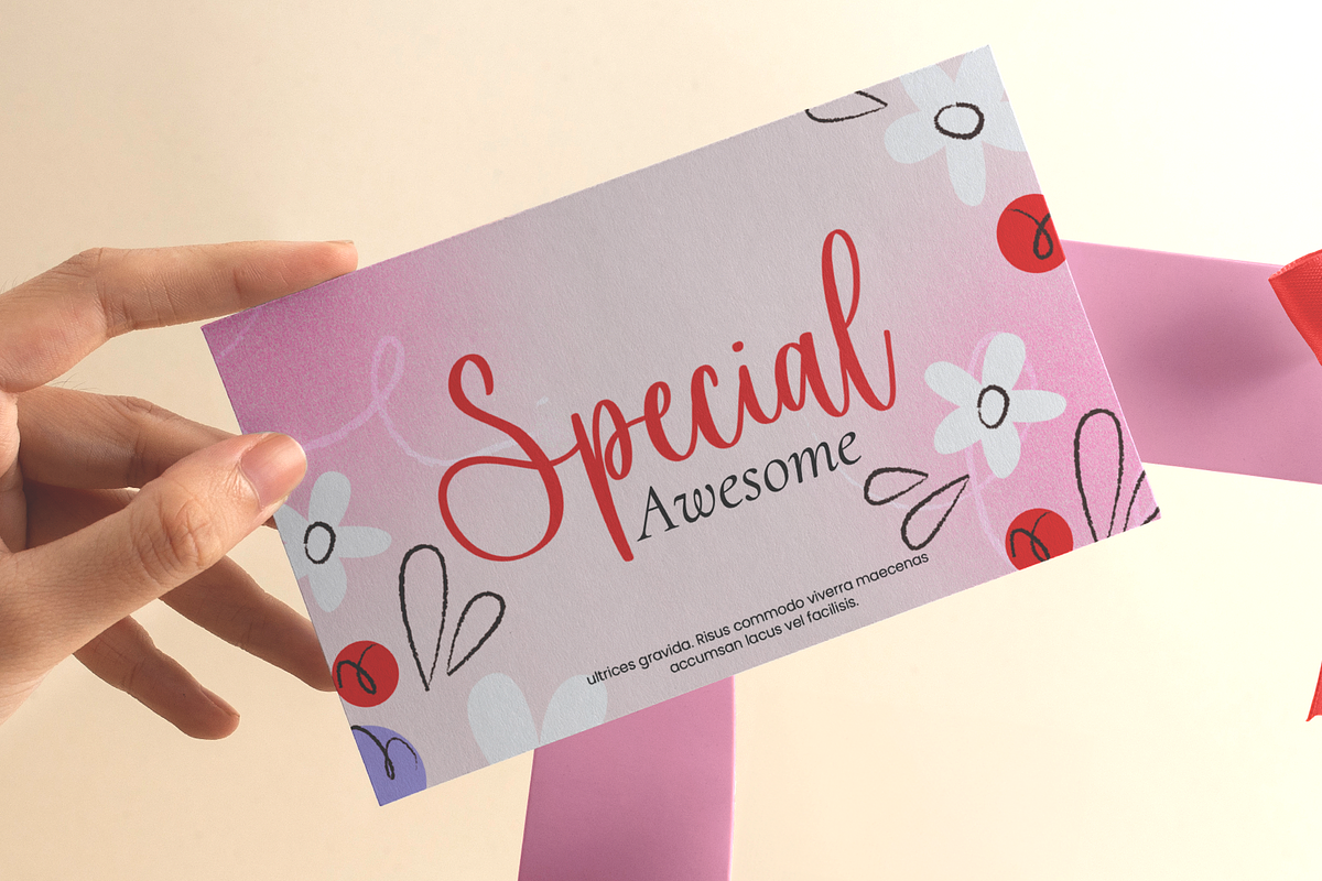 Antonella - Wedding Font, a Handwritten Font by Mozatype (Photo 6 of 10)
