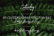The Saturday Typeface, a Script Font by Mats-Peter Forss (Thumbnail 9 of 9)