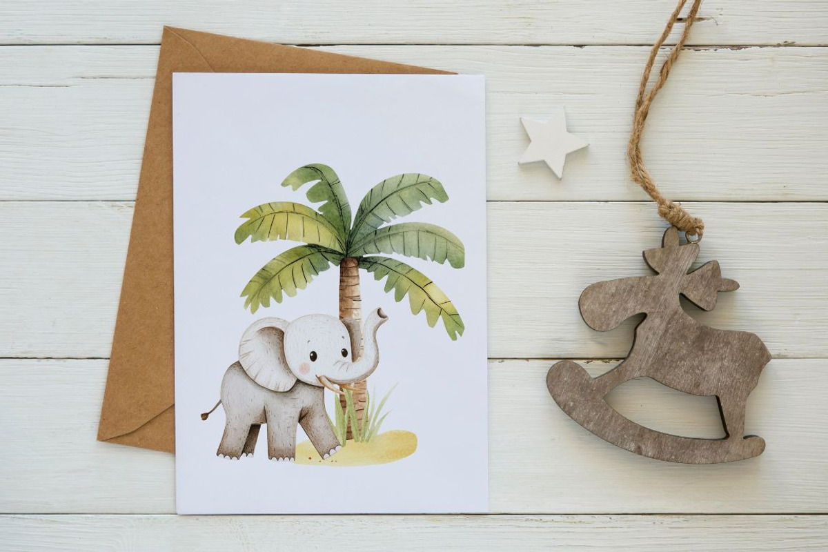 Safari Nursery Art and Patterns, an Animal Illustration by The Best Digital Plaza (Photo 2 of 9)