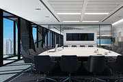 Full Office Interior 26, an Architecture 3D Model by Giimann (Thumbnail 16 of 23)