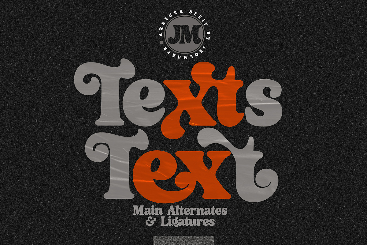 Axstura Jm, a Serif Font by joelmaker (Photo 2 of 31)