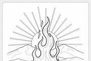 Manifestation Coloring Page, a Person Illustration by Nuvame Arts & Designs (Thumbnail 2 of 27)