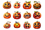 Quirky Halloween Clipart, an Illustration by Design Market (Thumbnail 2 of 3)