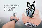 52+ Butterflies Photo Overlays, an Action Add-On by PhotoEffects.Store (Thumbnail 5 of 8)