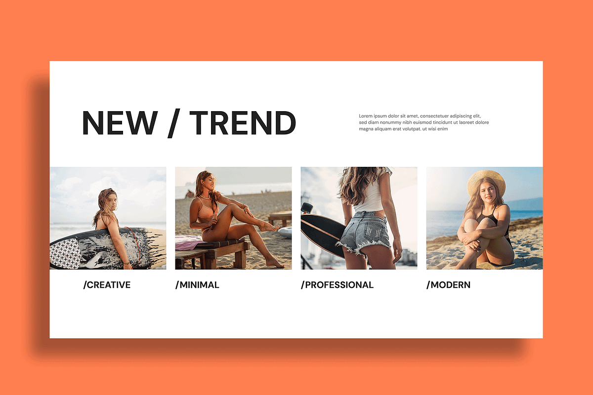 Minimal Brand Mood Board Template, a Social Media Template by MightyDesign (Photo 4 of 8)