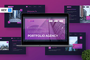 Portfolio Agency - Business Keynote, a Presentation Template by Deepslide Studio (Thumbnail 1 of 6)