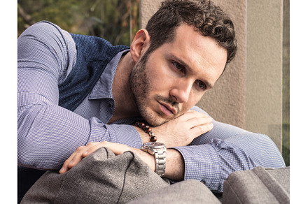 Handsome elegant man at home, a Person Photo by ArtOfPhotos photo store
