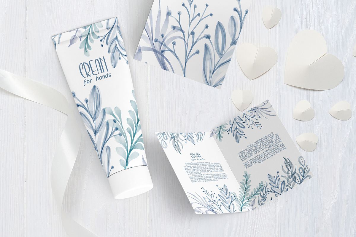 Watercolor Leaves Collection, an Object Illustration by Happy Letters (Photo 2 of 10)
