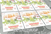 Marry Christmas Event Flyer, a Flyer Template by regalDRAW (Thumbnail 3 of 4)