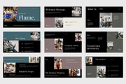 Flume : Pitch Deck Keynote, a Presentation Template by Punkl Camp (Thumbnail 2 of 9)