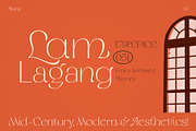 Lam Lagang 051 | Modern Sans Serif, a Sans Serif Font by Siwox Studios (Thumbnail 1 of 8)