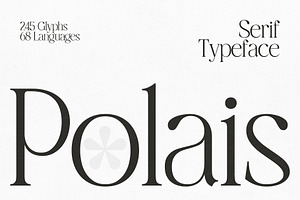 Polais – Modern Luxury Serif, a Serif Font by HipFonts