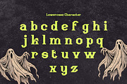 Hexoria - Halloween Display Font, a Serif Font by Flawless And Co (Thumbnail 7 of 10)