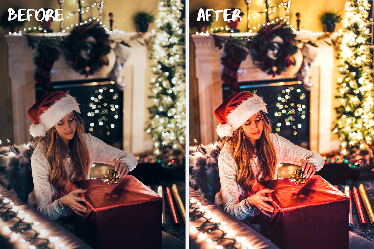 Santa's Gifts Lightroom Presets, a Layer Style Add-On by Rapita Photography© (Photo 4 of 8)