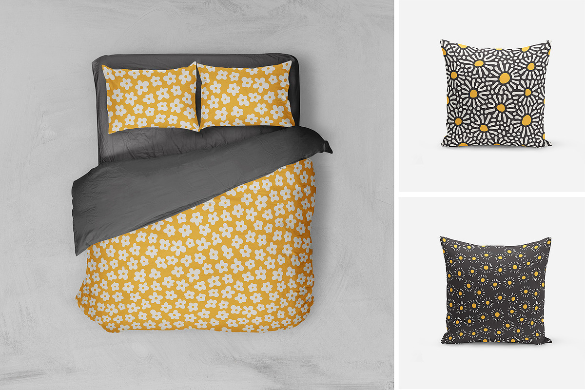 Meadow Seamless Pattern Set, a Pattern Graphic by Curly_Pat (Photo 7 of 8)