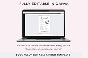 Airbnb Welcome Sign Canva Template, a Templates & Theme by Cosmic Design (Thumbnail 3 of 8)