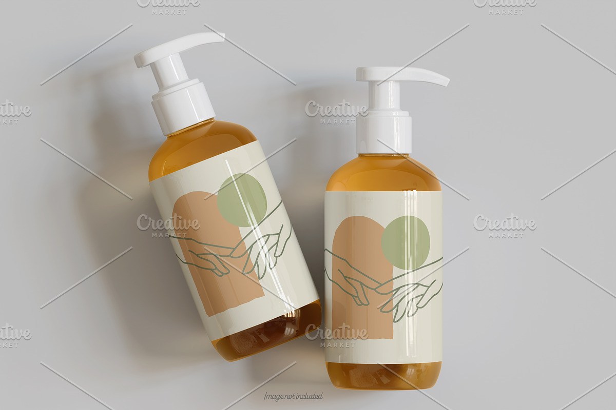 Bottle pump mockup bundles, a Cups & Container Mockup by Ambo Ampeng (Photo 14 of 22)