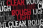 ReRun: A Stencil Font Family, a Font by Wingsart Studio (Thumbnail 3 of 9)