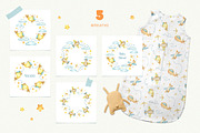 Airplanes kids watercolor clip art, an Illustration by Fedulova Art (Thumbnail 12 of 14)
