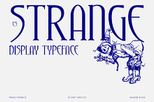 CS Strange – Modern Serif Font