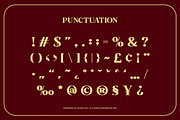 Nurencia Decorative Display Font, a Serif Font by Rasio Studio (Thumbnail 4 of 10)