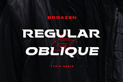 Broaven, a Font by Typia Nesia (Thumbnail 2 of 10)