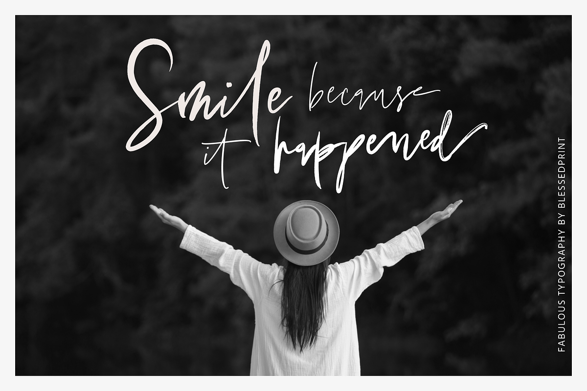 Fabulous Style - Templett & Corjl, a Script Font by Blessed Print (Photo 9 of 10)
