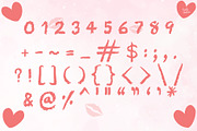 Lipstick | Handwriting font, a Handwritten Font by LivelyAutumn11.11 (Thumbnail 3 of 5)
