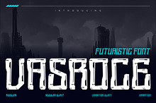 Vasroce - Futuristic Font