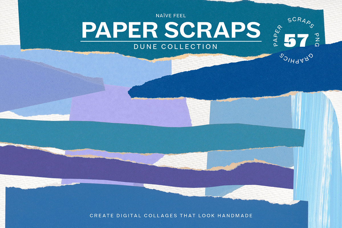 Paper Scraps, a Texture Graphic by Naive Feel (Photo 2 of 7)
