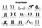 Character Builder Stamps - Procreate, a Brush Add-On by aivos (Thumbnail 7 of 9)