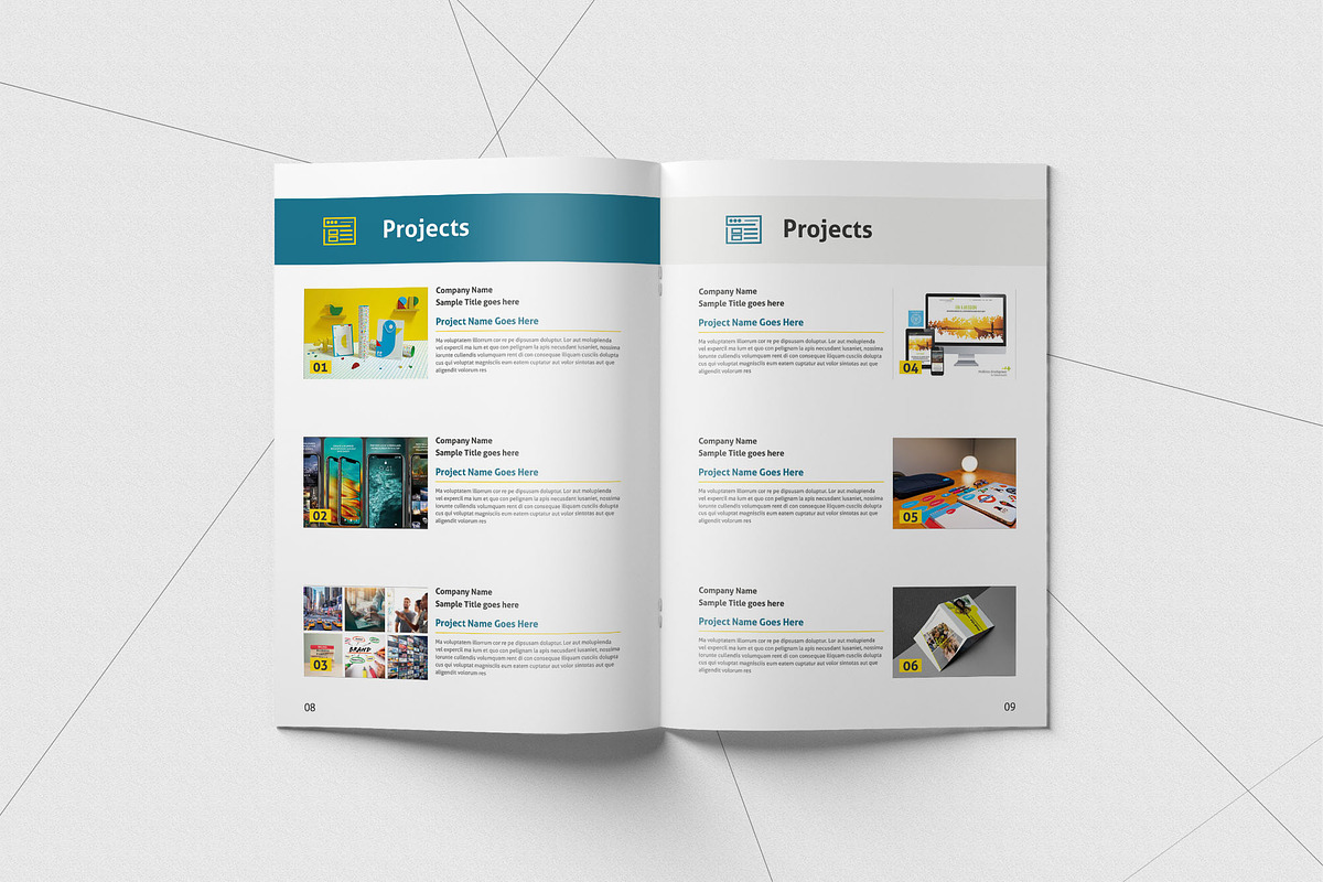 Resume CV Booklet (10 Pages), a Resume Template by Graphic Template (Photo 3 of 7)