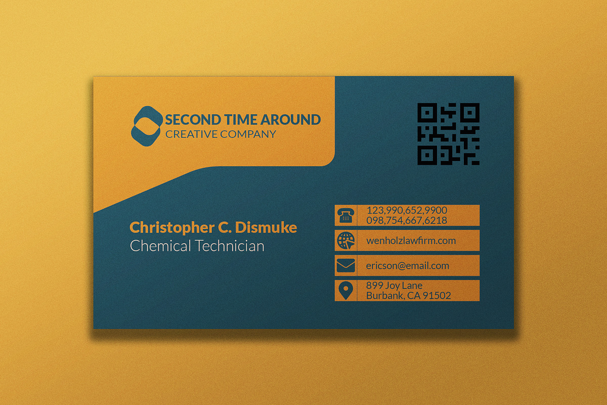 Creative & Classic Business Card, a Business Card Template by designerzDukan (Photo 2 of 3)