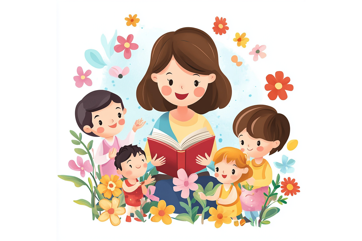 Prompt Mothers Day Views Clipart, a Person Illustration by Creative design (Photo 7 of 7)