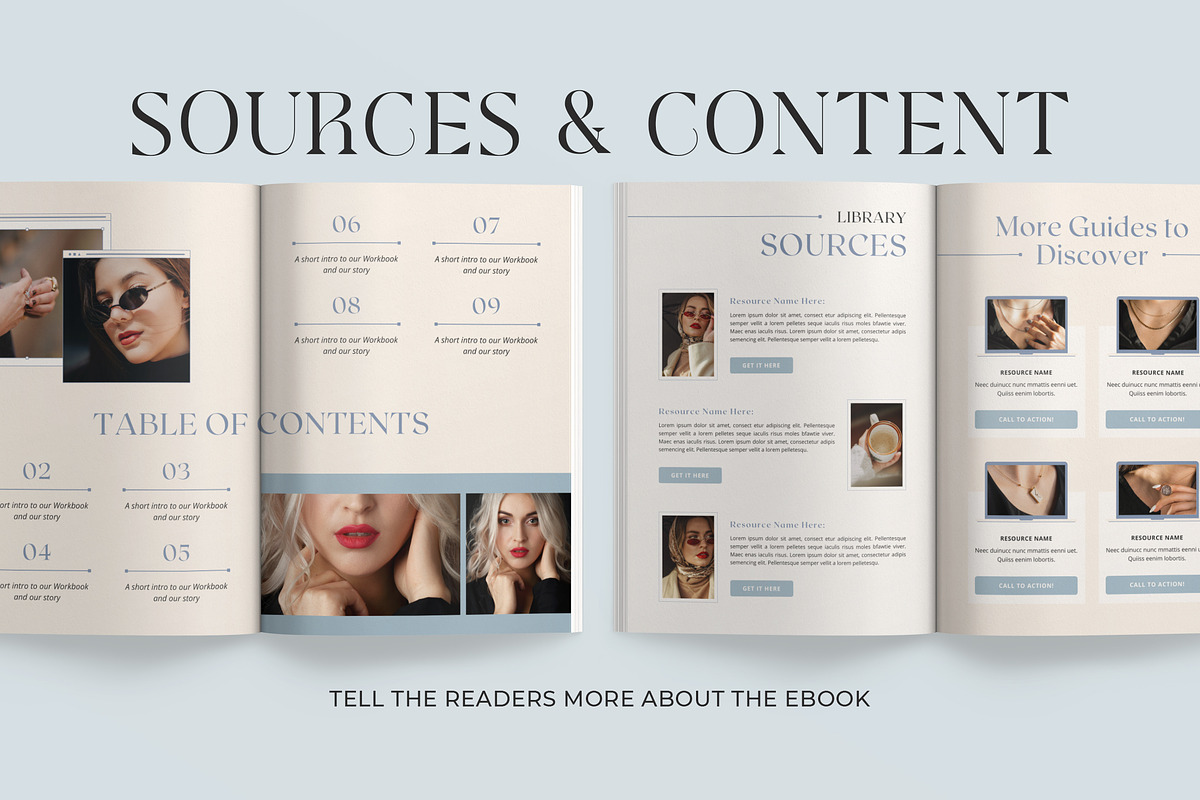 eBook Creator Template – Canva, a Magazine Template by Eesome Design Studio (Photo 4 of 11)
