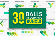 3D Ball Infographic Design Screens, a Presentation Template by provector (Thumbnail 1 of 31)