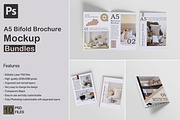 A5 Bifold Brochure Mockup Bundles, a Books & Magazine Mockup by Ambo Ampeng (Thumbnail 1 of 26)