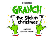 Granch Font - Cartoon Fun Font, a Sans Serif Font by ariodsgn (Thumbnail 1 of 9)