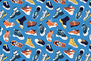 Modern sneakers set + ad templates, an Object Illustration by PaperTrident (Thumbnail 8 of 16)