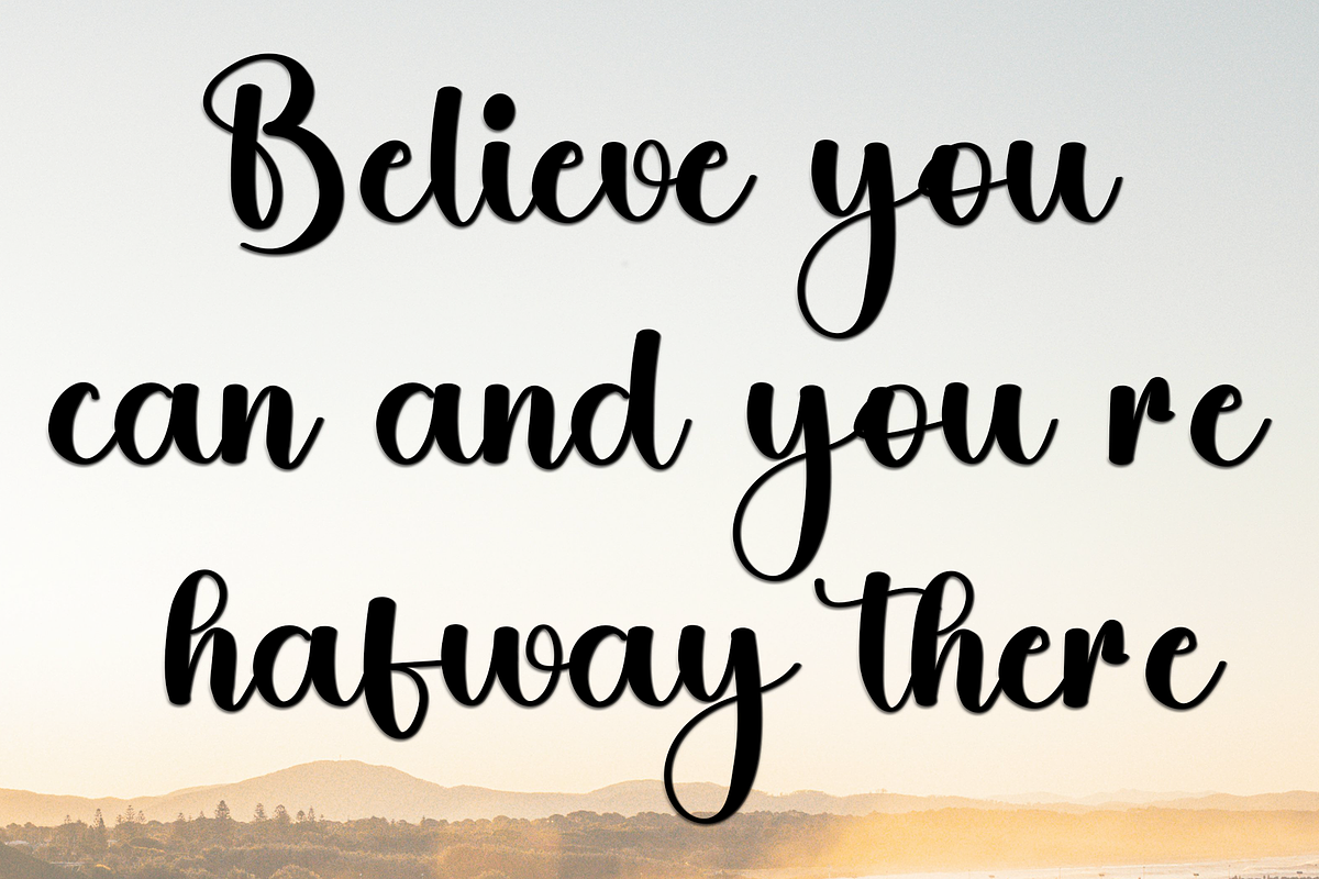 Mentality, a Handwritten Font by FreshTypeINK (Photo 7 of 9)