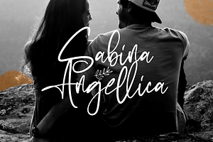 Sabina Angellica - Script Font