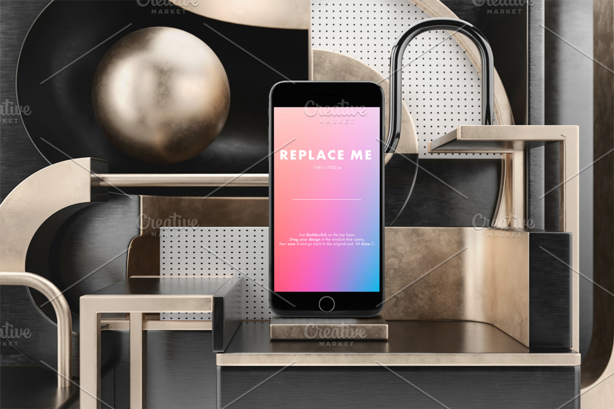 iPhone 8 Creative Mockups Set, an iPhone Mockup by As Good As Possible (Photo 11 of 16)