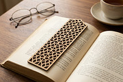 Geometric Lattice Bookmark SVG File, an Object Graphic by Libby Wishes (Thumbnail 3 of 3)