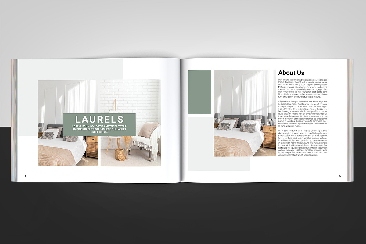 Interior Brochure | Catalog, a Brochure Template by Template Shop