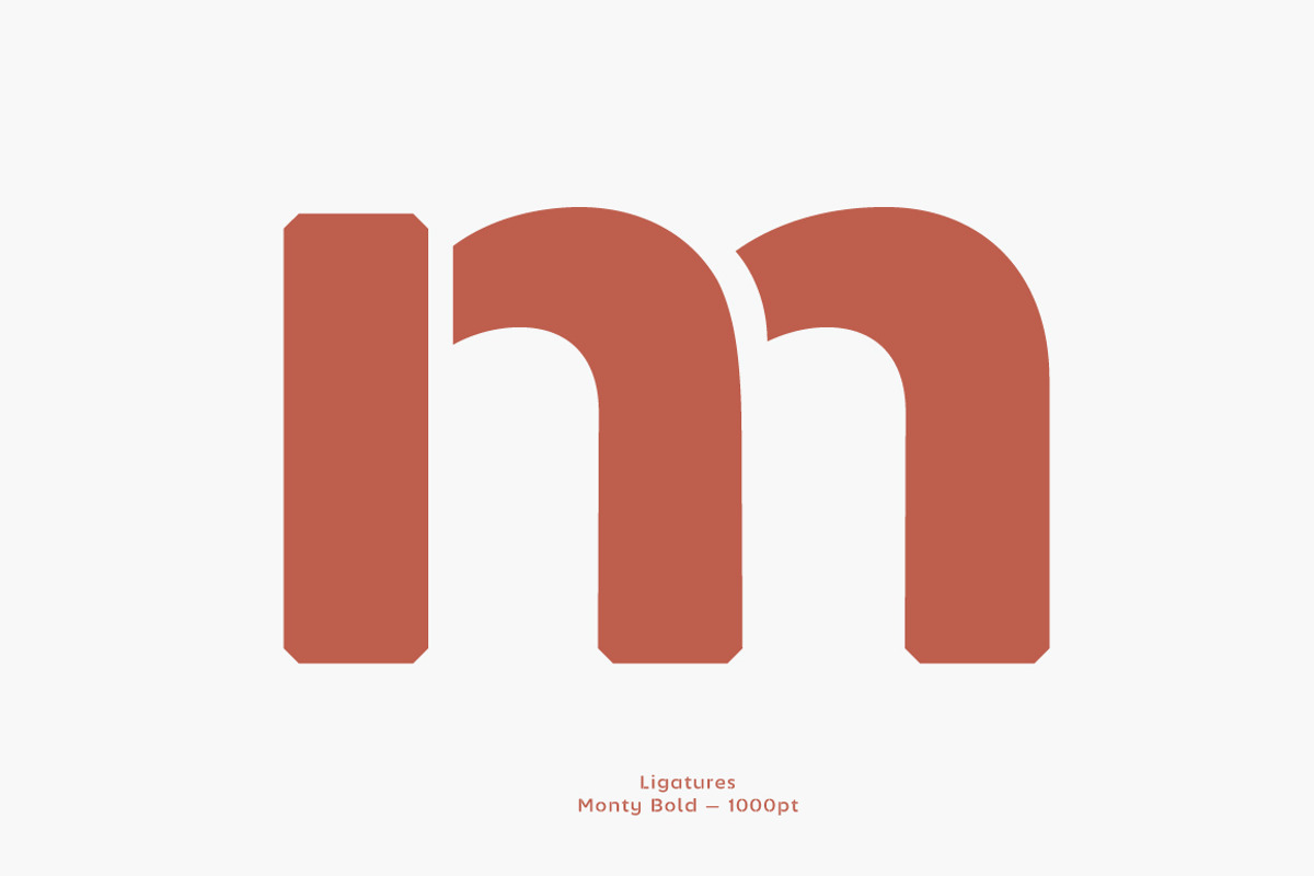 Monty Stencil, a Sans Serif Font by Jan-Christian Bruun (Photo 10 of 14)