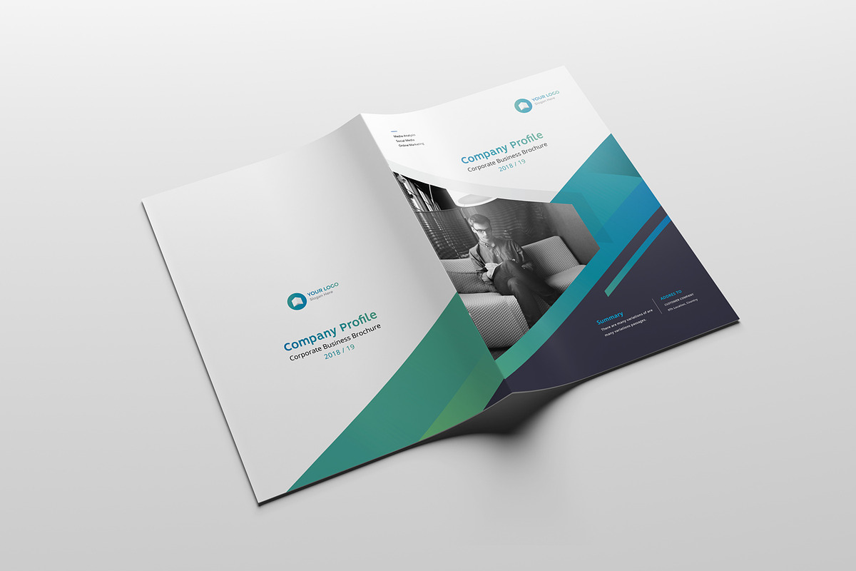 Clean & Modern Multipurpose Brochure, a Brochure Template by Pro-Gh (Photo 7 of 9)