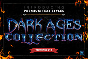 Dark Ages #2 - Text Styles, a Layer Style Add-On by Jonas Stensgaard (Thumbnail 13 of 28)
